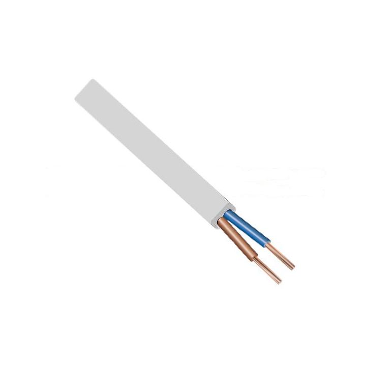 Cavo Elettrico Electraline H03VVH2-F - Sezione 2x0.75 Mm, 20 Metri - Bianco Per Elettrodomestici - Foto 5