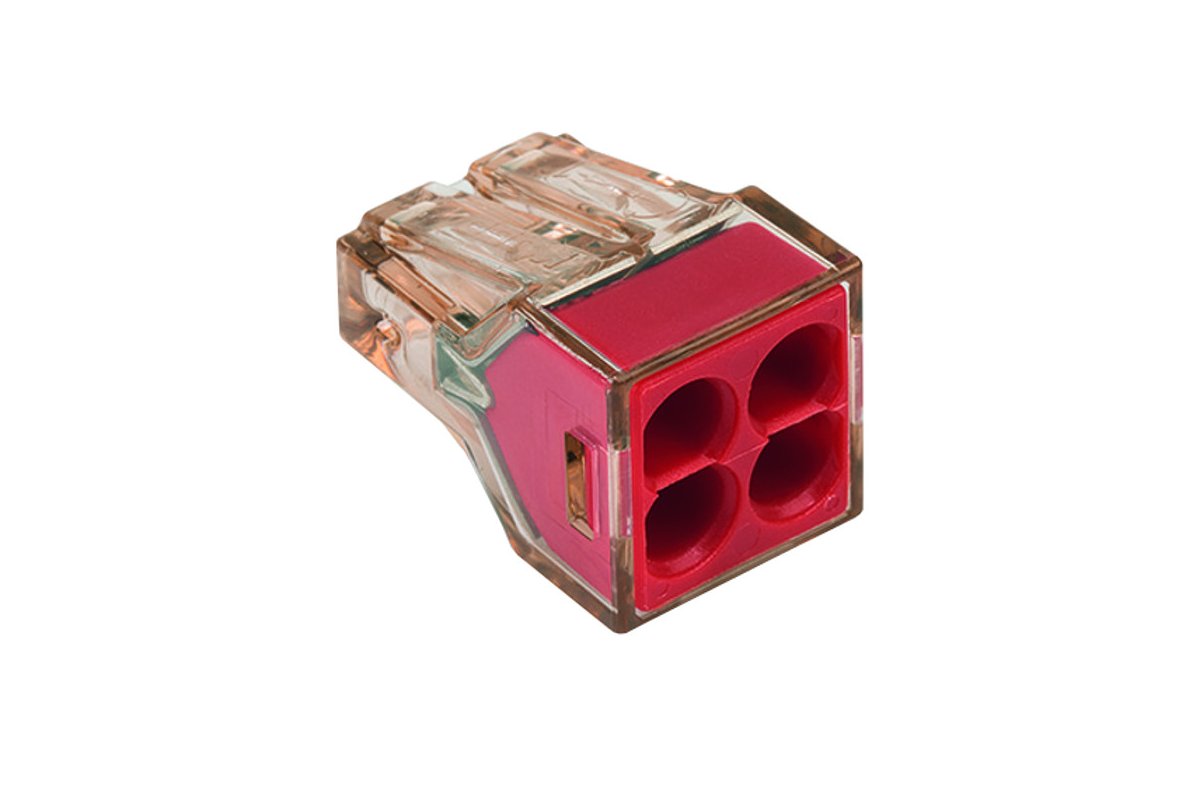 773-604 Svorka krabicová 4x 1,5-4 mm2 - transparentní, Wago | ELIMA ...