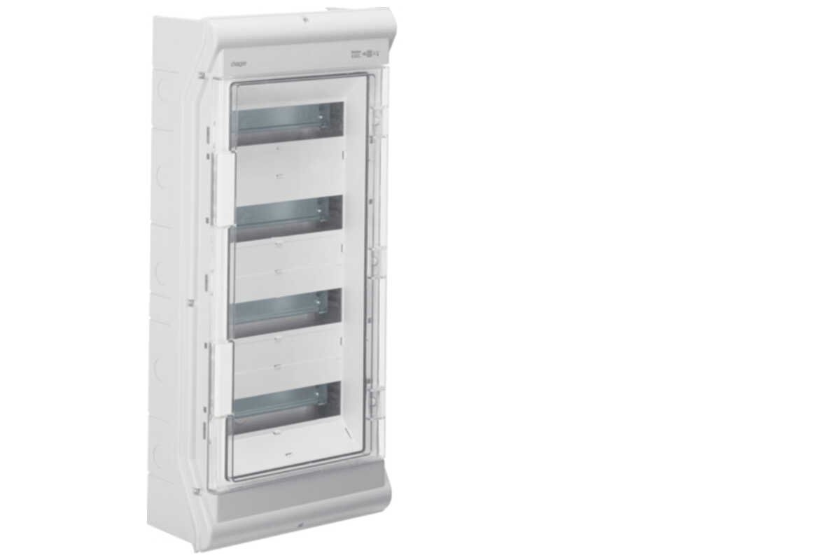 Hager VE106SN Vector Verdeler IP65 6 PL E UV - Opbouw Verdeelkast